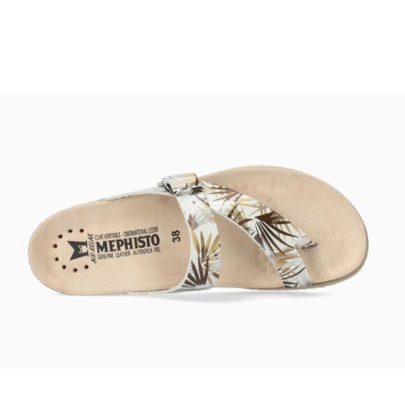 Mephisto Women's Helen Thong Leather Sandals - Picture 5 of 10